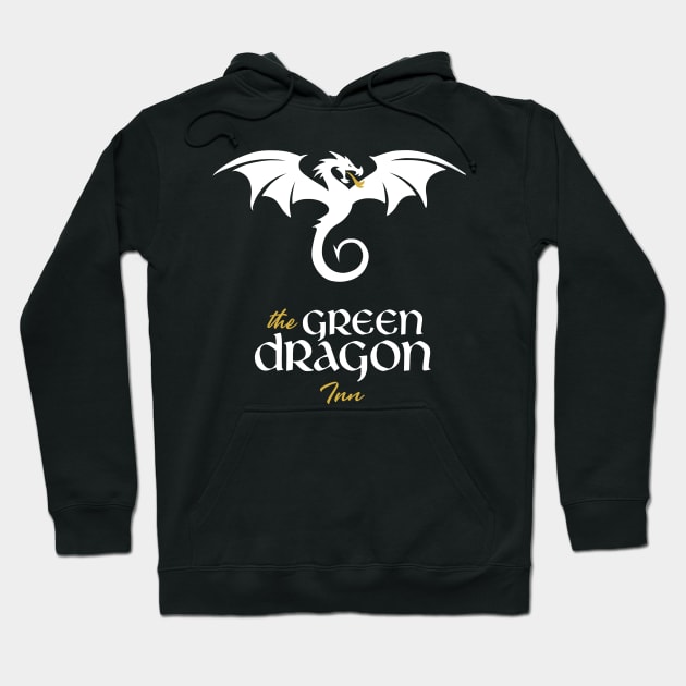 the green dragon Hoodie by creativeballoon